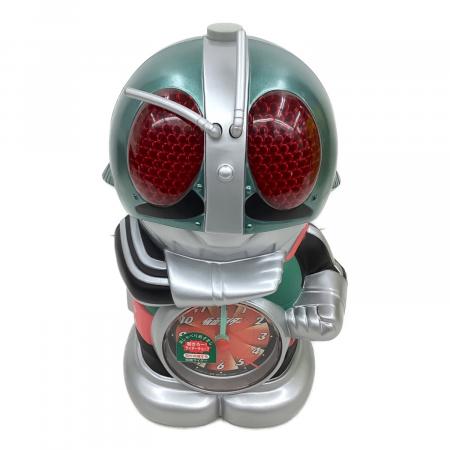 仮面ライダー 目覚まし時計　ほぼ未使用 リズム時計 (リズムトケイ) 仮面ライダーおしゃべり目覚まし時計