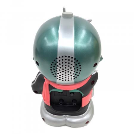 【新品未使用】仮面ライダー おしゃべり目覚まし時計 本体 レトロ リズム時計 (リズムトケイ) 仮面ライダーおしゃべり目覚まし時計