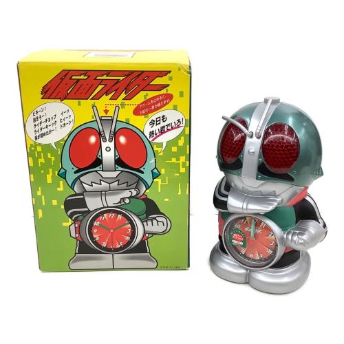 リズム時計 (リズムトケイ) 仮面ライダーおしゃべり目覚まし時計