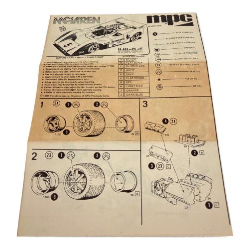 mpc (エムピーシー) 1/20 MCLAREN MK8d 1980年代 CANAMシリーズチャンピオンカー