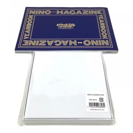 二宮和也 NINO CALENDAR 2026 ＆ YEAR BOOK アイドルグッズ オフィスに