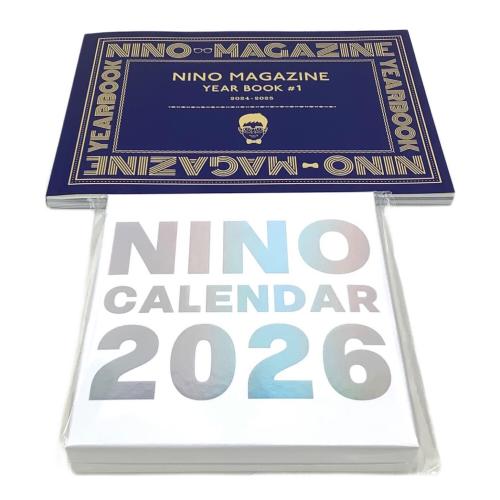 二宮和也 NINO CALENDAR 2026 ＆ YEAR BOOK アイドルグッズ オフィスにの