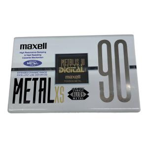 maxell カセットテープ METAL XS 90 M-XS90 メタルポジションMetal XS