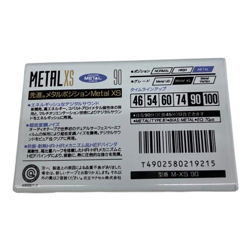 maxell カセットテープ METAL XS 90 M-XS90 メタルポジションMetal XS