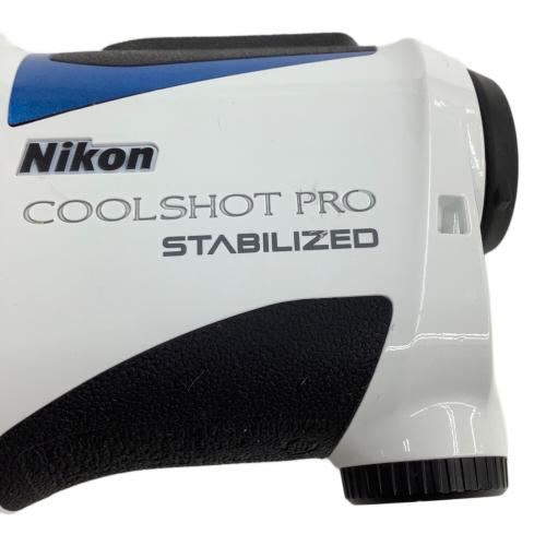 Nikon (ニコン) ゴルフ距離測定器 COOLSHOT PRO STABILIZED