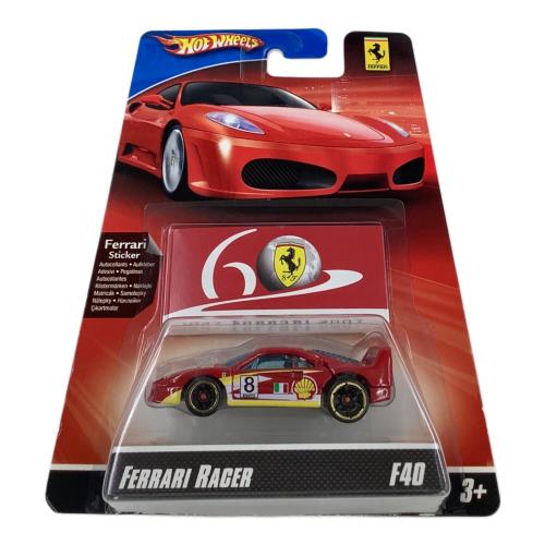 HOT WHEELS (ホットウィール) FERRARI RACER F40 ミニカー