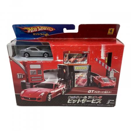 HOT WHEELS (ホットウィール) フェラーリ ピットサービス ミニカー