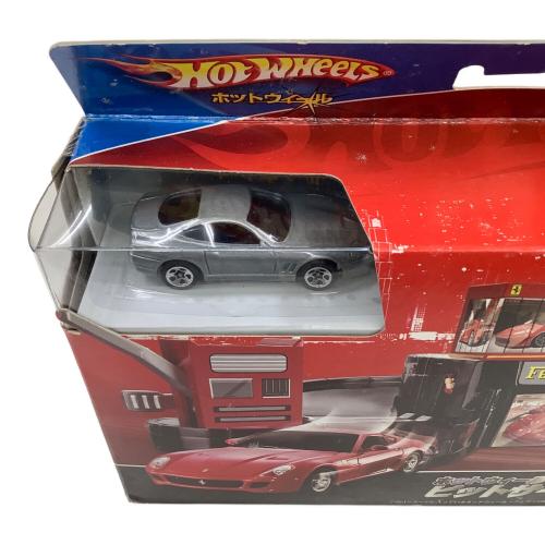 HOT WHEELS (ホットウィール) フェラーリ ピットサービス ミニカー