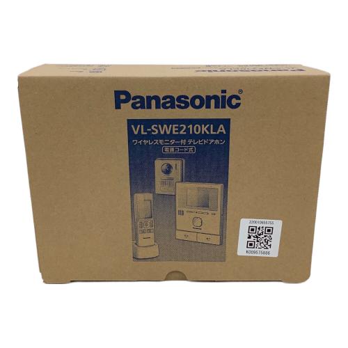 Panasonic (パナソニック) ワイヤレスモニター付テレビドアホン VL-SWE210KLA 2026年製