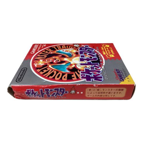 ゲームボーイ用ソフト ポケットモンスター赤 刻印22A