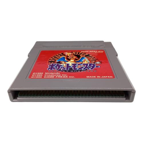 ゲームボーイ用ソフト ポケットモンスター赤 刻印22A