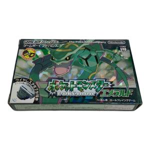 Nintendo (ニンテンドー) ポケットモンスター エメラルド ゲームボーイアドバンス用ソフト CERO A (全年齢対象)