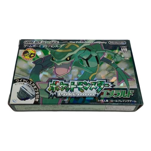 Nintendo (ニンテンドー) ポケットモンスター エメラルド ゲームボーイアドバンス用ソフト CERO A (全年齢対象)