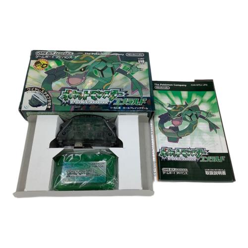Nintendo (ニンテンドー) ポケットモンスター エメラルド ゲームボーイアドバンス用ソフト CERO A (全年齢対象)