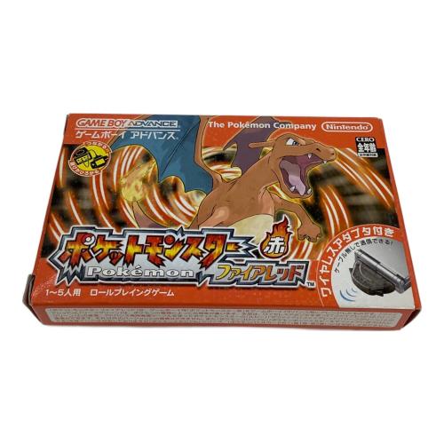 Nintendo (ニンテンドー) ポケットモンスター ファイアレッド ゲームボーイアドバンス用ソフト CERO A (全年齢対象)