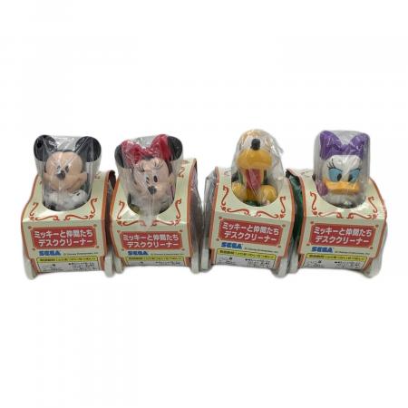 ディズニーパックンクリーナー ミッキーと仲間たちデスククリーナー ディズニーグッズ 4Pセット