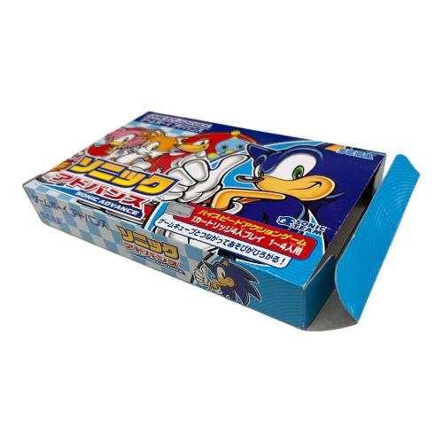 ゲームボーイアドバンス用ソフト ソニックアドバンス GBA