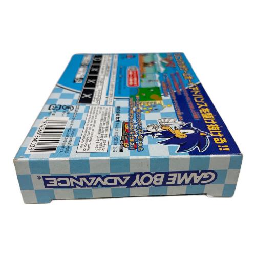 ゲームボーイアドバンス用ソフト ソニックアドバンス GBA