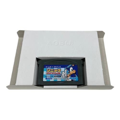 ゲームボーイアドバンス用ソフト ソニックアドバンス GBA
