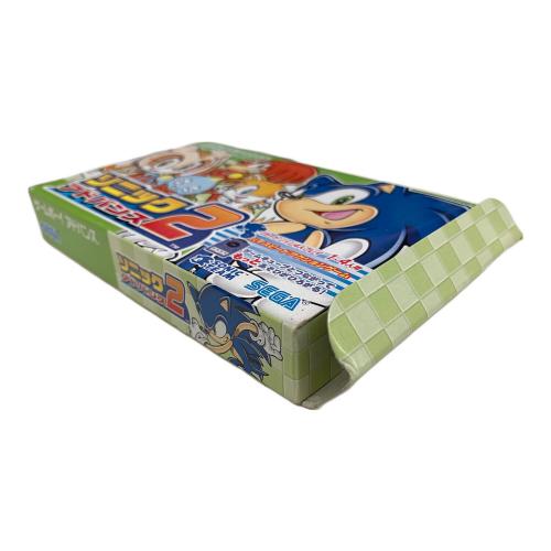 ゲームボーイアドバンス用ソフト ソニック2 アドバンス GBA