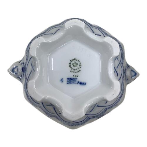 ROYAL COPENHAGEN (ロイヤル・コペンハーゲン) ティーポット 700ml 1118 E刻印 ブルーフルーテッド・フルレース
