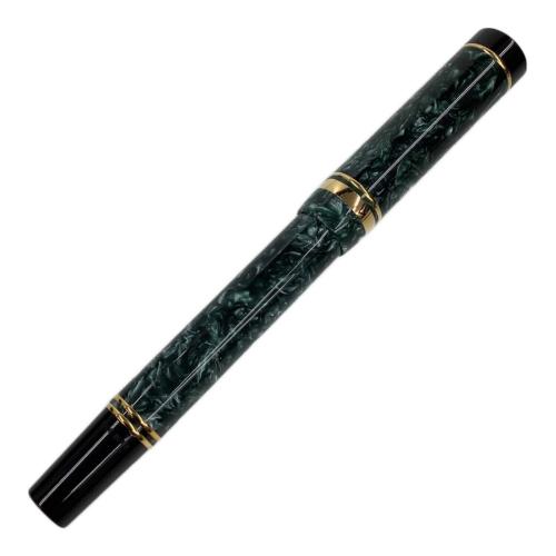 PARKER (パーカー) 90's 万年筆 NHK刻印 マーブルグリーン PARKER Duofold International 旧モデル
