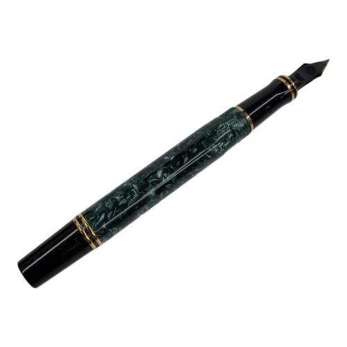 PARKER (パーカー) 90's 万年筆 NHK刻印 マーブルグリーン PARKER Duofold International 旧モデル
