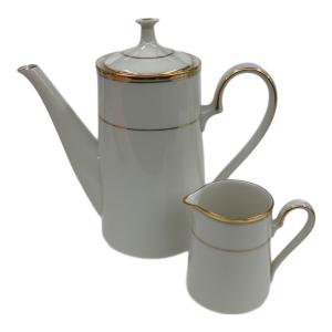 Noritake (ノリタケ) ティーポット&クリーマー2点セット 7552 LINTON 1960年代 IVORY CHINA