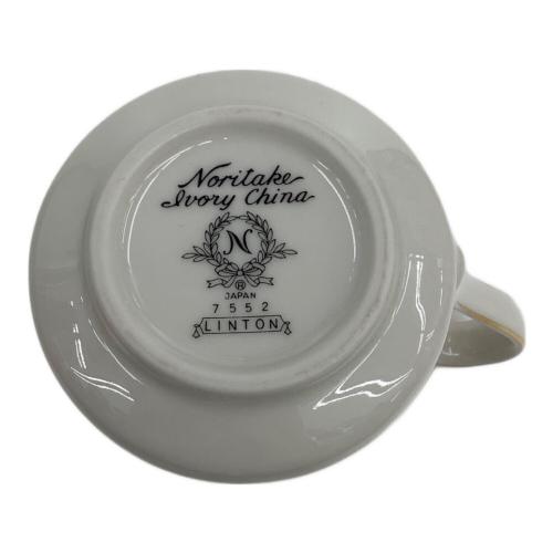 Noritake (ノリタケ) ティーポット&クリーマー2点セット 7552 LINTON 1960年代 IVORY CHINA