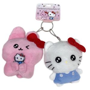 チェゴシム うさゴシ×ムハローキティ ペアマスコット