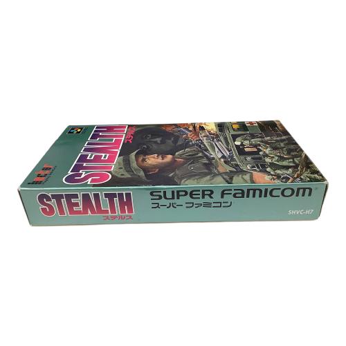 スーパーファミコン用ソフト ステルス STEALTH