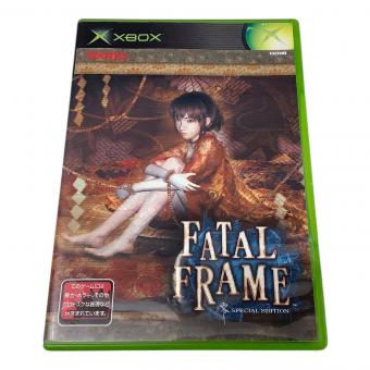 Xbox用ソフト FATAL FRAME 零SPECIAL EDITION フェイタル フレーム 零スペシャルエディション