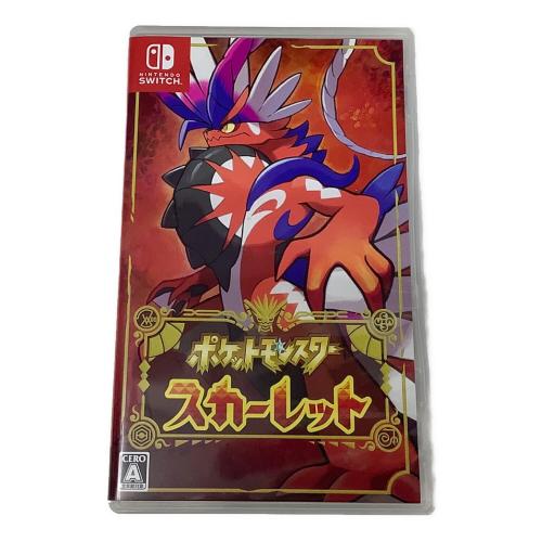 Nintendo Switch用ソフト ポケットモンスター スカーレット CERO A (全年齢対象)