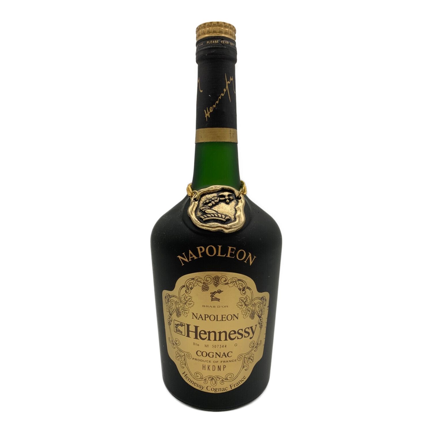 未開封・未開栓】Hennessy ナポレオン 樽型 金 ブランデー コニャック 