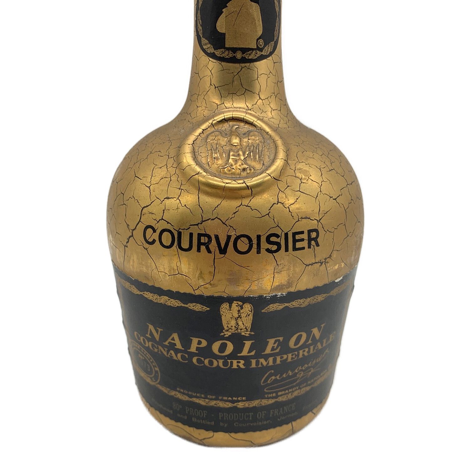クルボアジェ (COURVOISIER) コニャック ゴールドボトル 700ml 箱無 クール・インペリアル ナポレオン 未開封｜トレファク