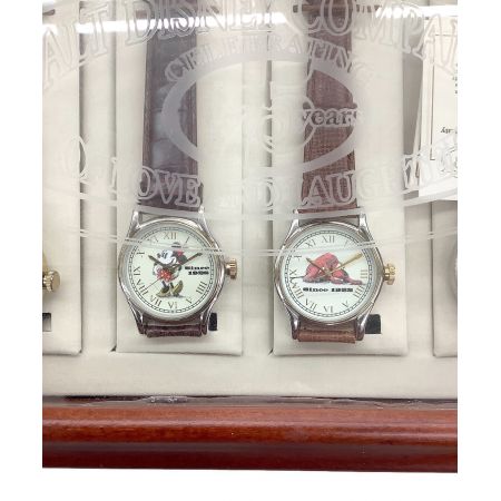 会員限定クーポン ディズニー75周年記念腕時計6本セット アンティーク/コレクション