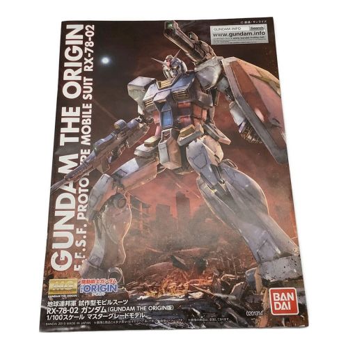 BANDAI (バンダイ) ガンプラ GANDAM THE ORIGIN E.F.S.F. PROTOTYPE MOBILE SUIT RX-78-02