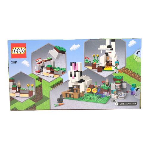 LEGO (レゴ) レゴブロック ウサギ牧場 マインクラフト 21181