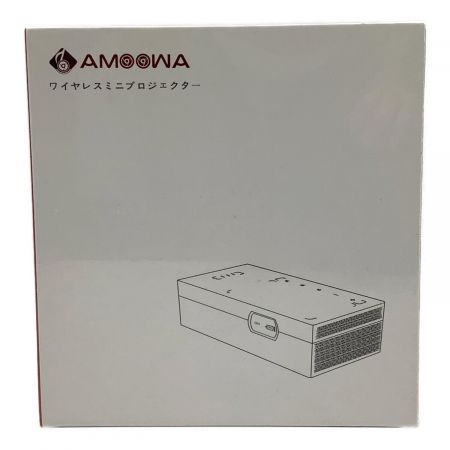 AMOOWA ワイヤレスミニプロジェクター  P150G