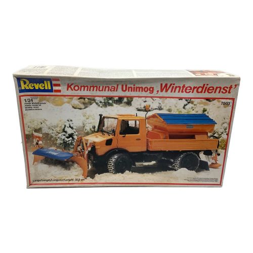 Revell (レベル) プラモデル 車 kommunal unimog,Winterdienst'