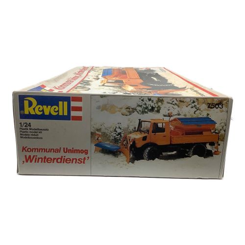 Revell (レベル) プラモデル 車 kommunal unimog,Winterdienst'