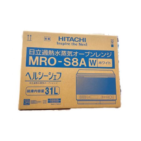 HITACHI (ヒタチ) オーブンレンジ MRO-S8A 2022年製 1000W 縦開き 程度S(未使用品) 50Hz／60Hz 未使用品