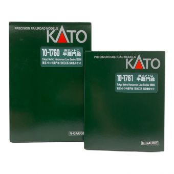 KATO (カトー) Nゲージ 東京メトロ半蔵門線 18000系 6両基本セット+4両増結セット ライト・モーター確認済み 10-1760/10-1761