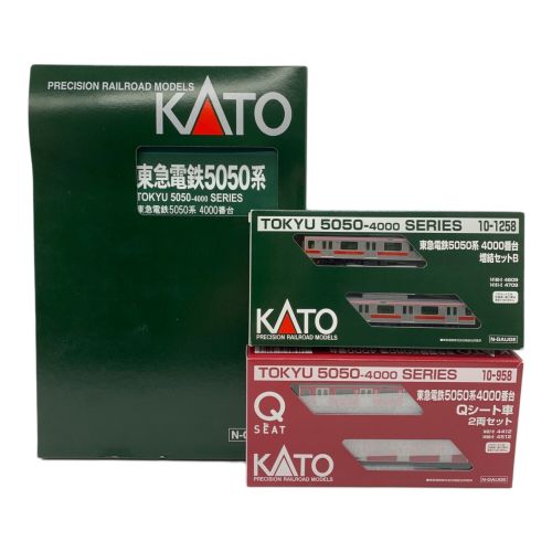 KATO (カトー) Nゲージ 東急電鉄 5050系 4000番台 基本セット (4両)+増結セットA(4両)+増結セットB(2両) ライト・モーター動作確認済み 10-1831/10-1257/10-1258