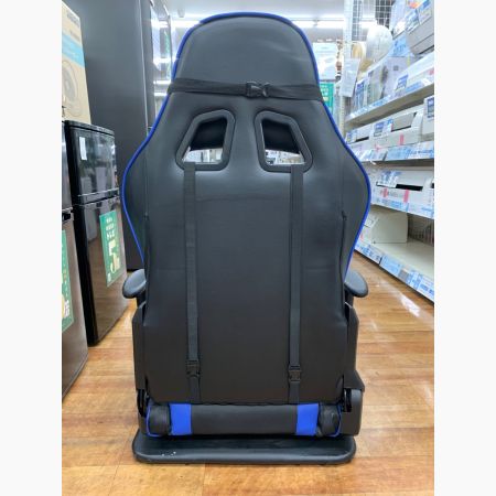 GTR ACING ゲーミングチェア座椅子 ブルー×ブラック