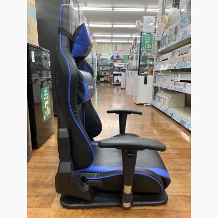 GTR ACING ゲーミングチェア座椅子 ブルー×ブラック
