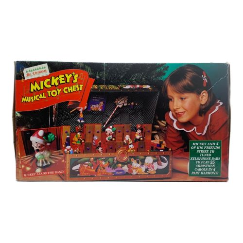 ディズニーグッズ MICKEY'S MUSICAL TOY CHEST/保証無し オルゴール