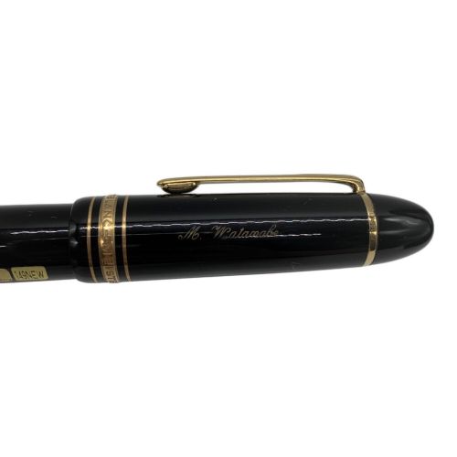 MONTBLANC (モンブラン) 万年筆 ブラック 18K