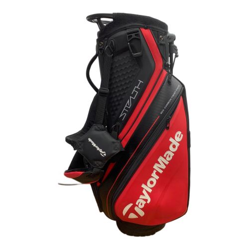 TaylorMade (テイラーメイド) ゴルフバッグ ブラック×レッド TD323  70