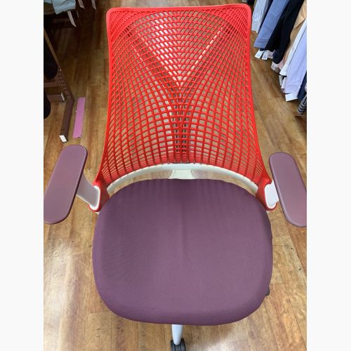 Herman Miller (ハーマンミラー) ワークチェアー レッド×パープル 110 AS1YA23HA-0021